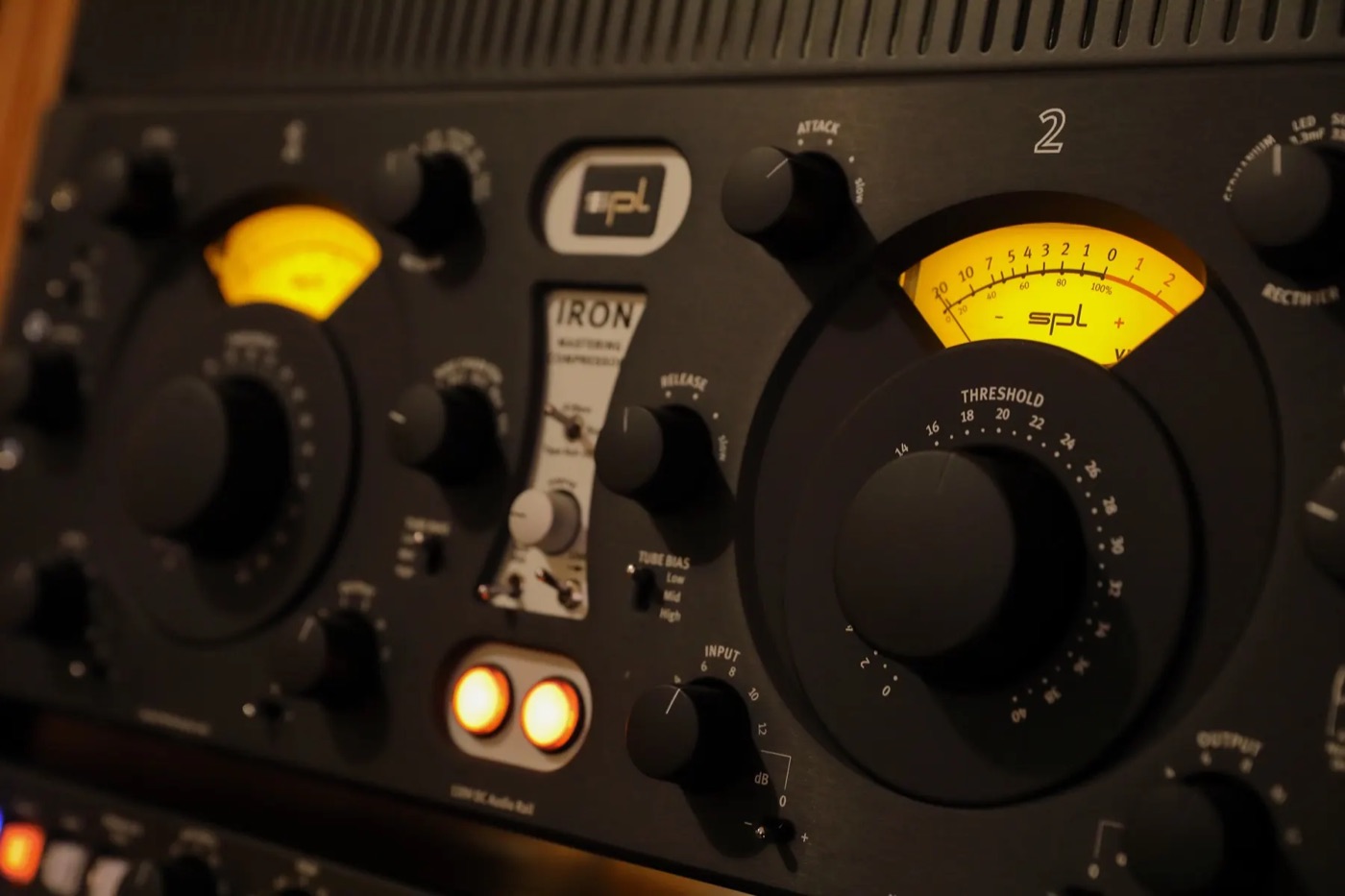 SPL IRON tube compressor meter and controls